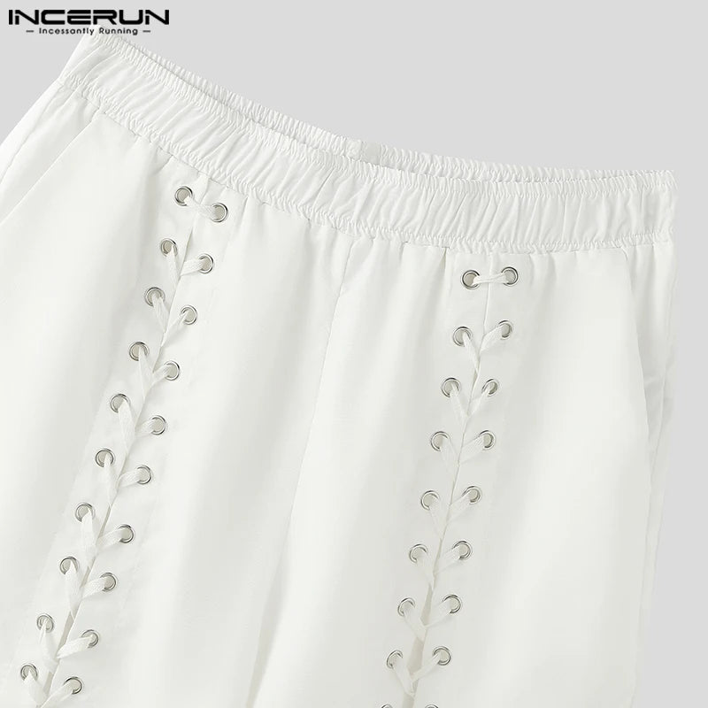 IShorts INCERUN  Estilo Americano – Diseño de Malla, Modernos y Casual para Hombre