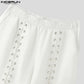 IShorts INCERUN  Estilo Americano – Diseño de Malla, Modernos y Casual para Hombre