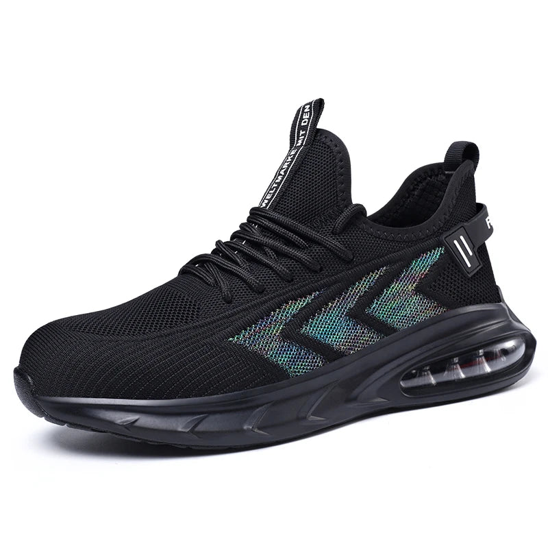 Zapatos de seguridad para trabajo de acero para hombres..