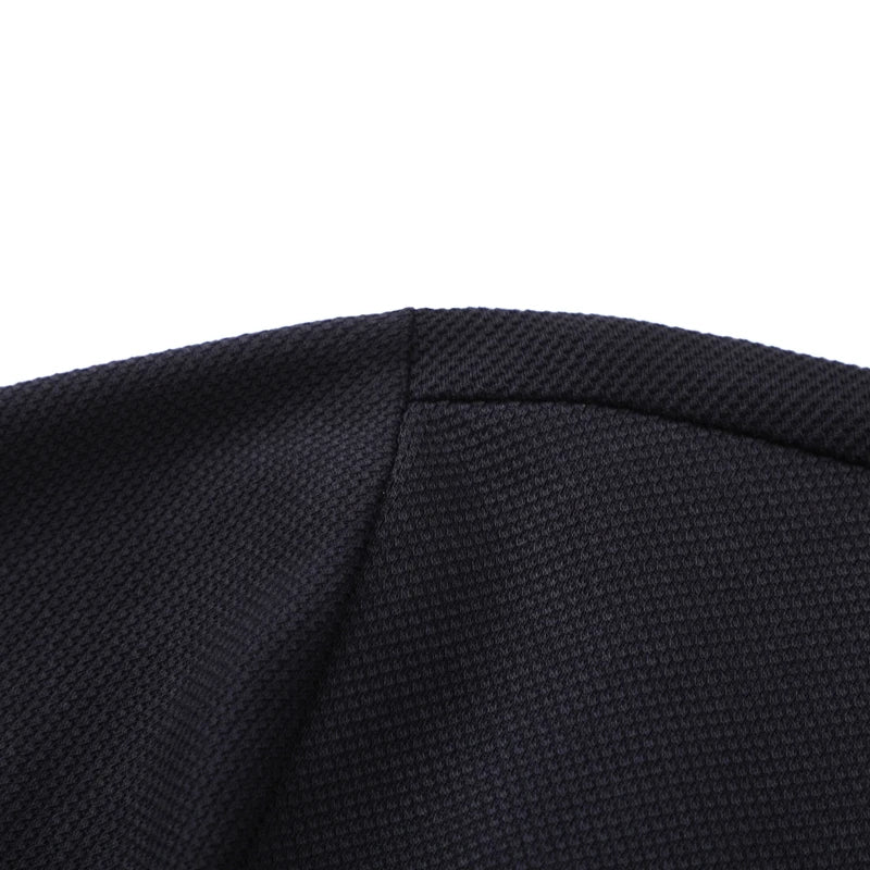 Polo de algodón de lujo de alta gama para hombre nuevo otoño