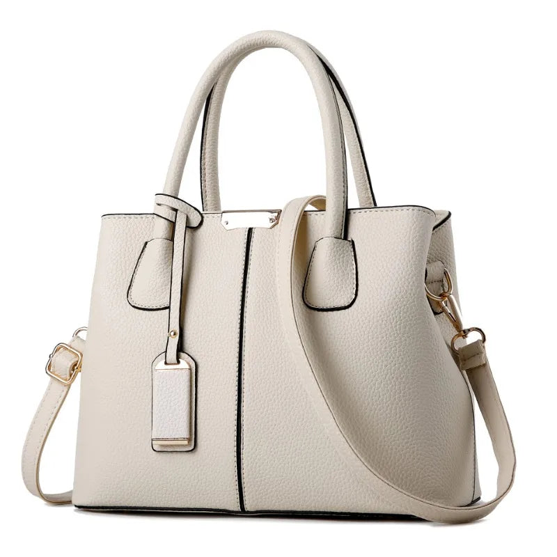 Bolso de Hombro para Mujer Estilo Cubo con Cadena