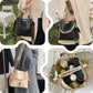 Bolso de Hombro para Mujer Estilo Cubo con Cadena