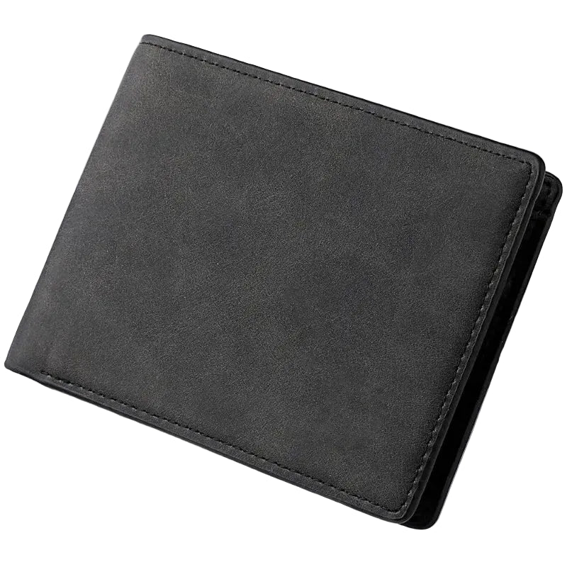 Cartera Corta para Hombre – Múltiples Ranuras,  Monedero y Diseño Plegable en Cuero PU