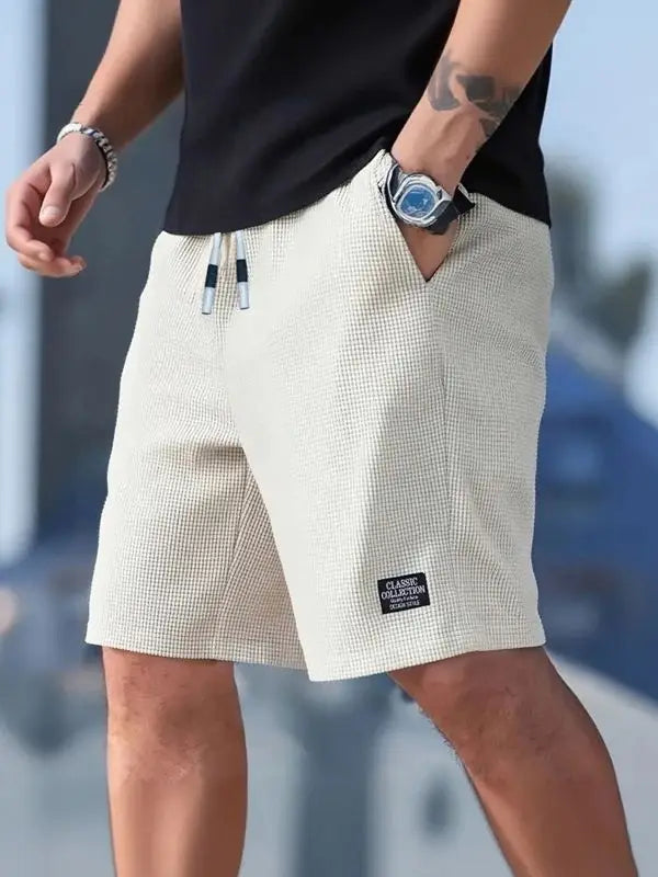Pantalones Cortos para Hombre –  Deportivas y de Playa con Tejido Texturizado y Transpirable