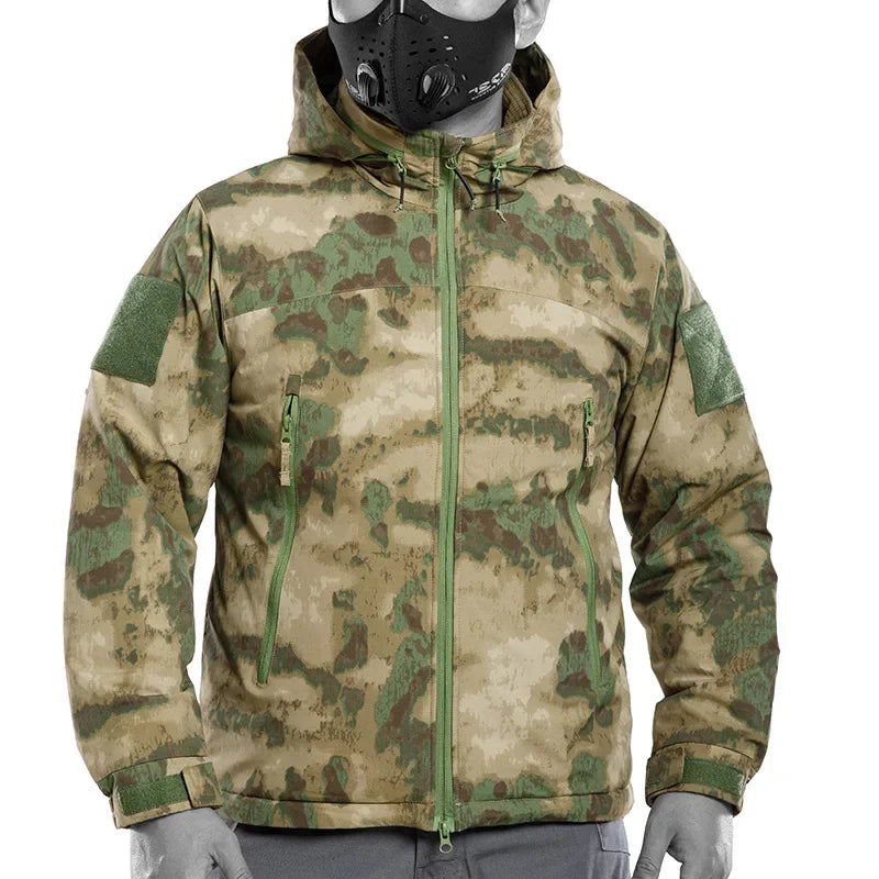 Chaqueta Táctica Level 7 para Hombre –  Impermeable, Cálido y Cortaviento