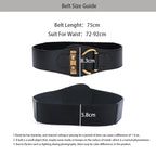 Cinturón Corset de Lujo para Mujer – Cinturón Elástico Ancho Tipo Cummerbund