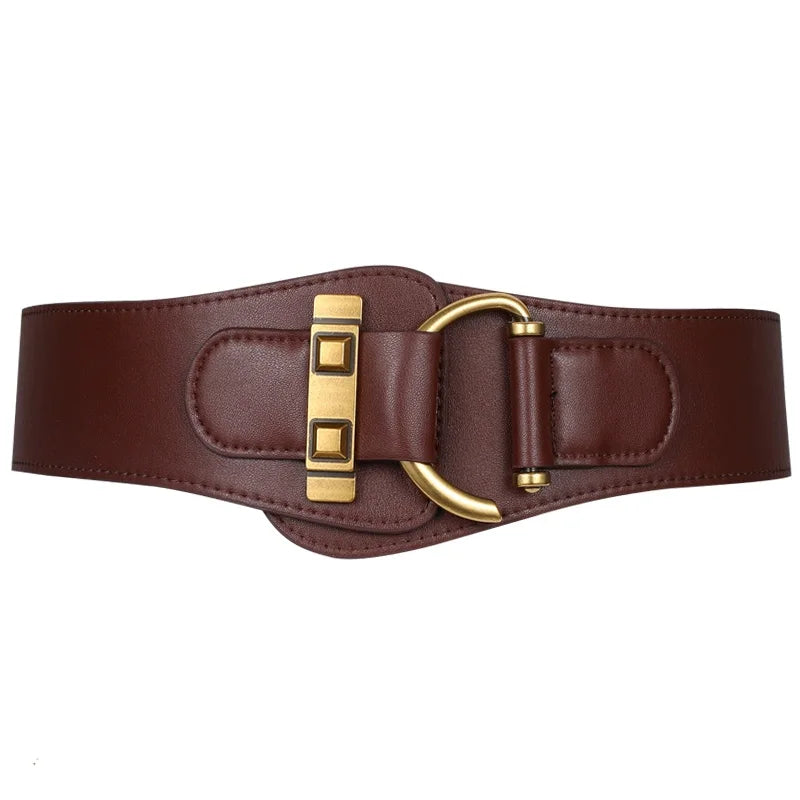 Cinturón Corset de Lujo para Mujer – Cinturón Elástico Ancho Tipo Cummerbund