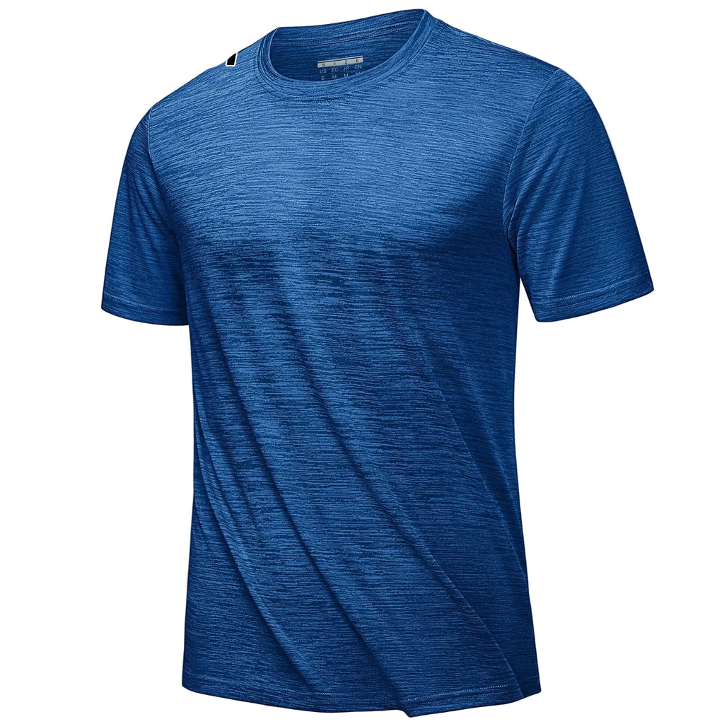 Camisetas de secado rápido TACVASEN para hombre, camisetas de running de verano