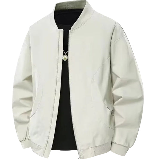Chaqueta de solapa suelta de alta calidad y talla grande