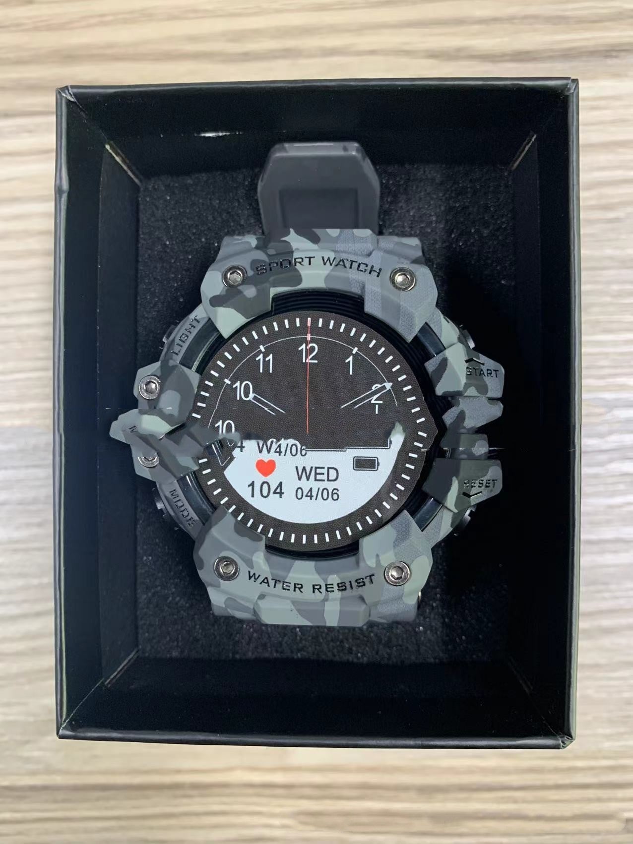 Reloj inteligente deportivo para exteriores con llamadas Bluetooth