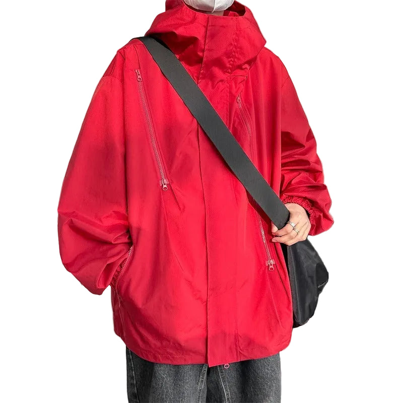 Primavera y otoño impermeable a prueba de viento nuevos deportes al aire libre para hombres a pie