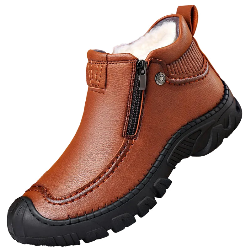 Cotton Shoes For Men With Plush Insulation