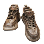 Zapatos casuales de otoño e invierno con acolchado de algodón y piel de terciopelo para hombre