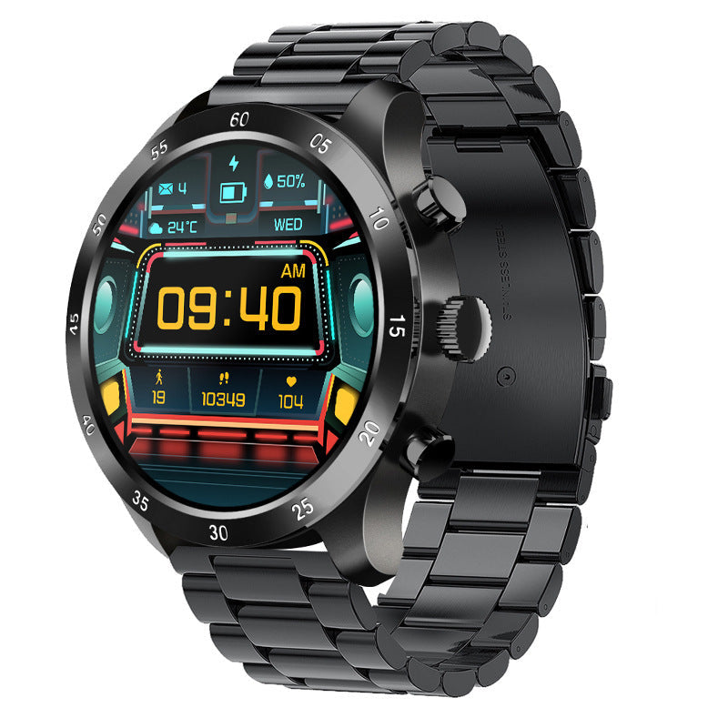 Reloj inteligente con pantalla que reproduce música