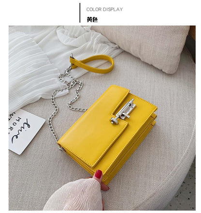 Penny Lane - Bolsa Couro Neon Pequena Tiracolo - A.S Foco