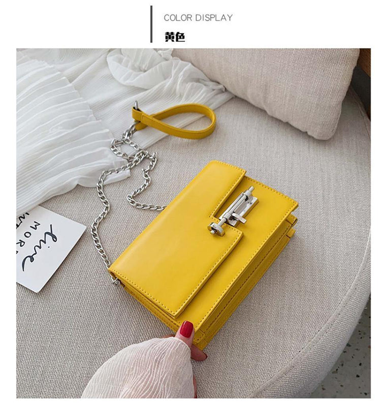 Penny Lane - Bolsa Couro Neon Pequena Tiracolo - A.S Foco