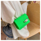 Penny Lane - Bolsa Couro Neon Pequena Tiracolo - A.S Foco