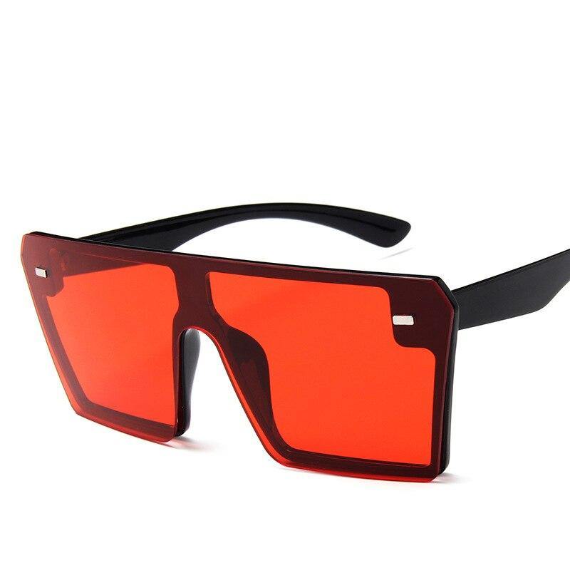 SunderSun® - Óculos de Sol Vintage Quadrado moda Flat Top Uv400 - A.S Foco