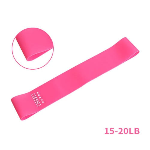 Elástico de Resistência Mini Band - 5 Níveis - A.S Foco