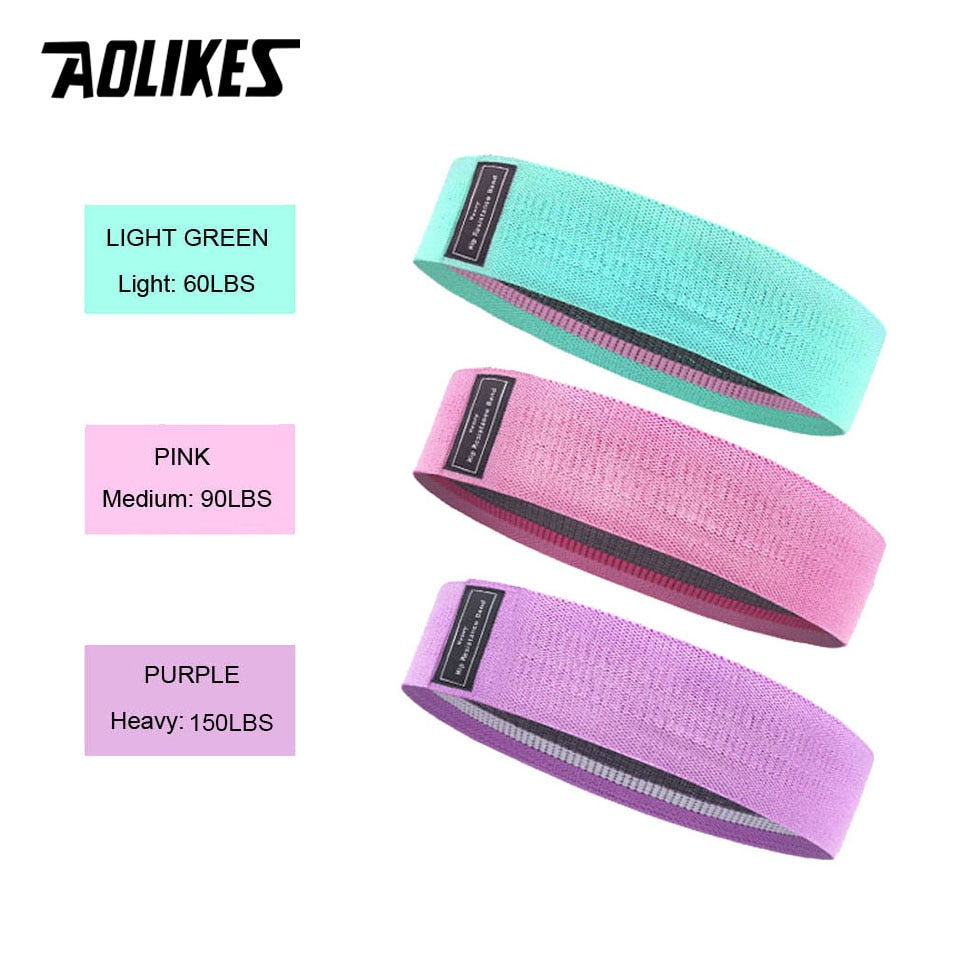 Elástico de Resistência Rubber Band - 3 Níveis - A.S Foco