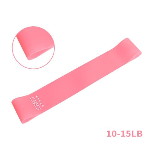 Elástico de Resistência Mini Band - 5 Níveis - A.S Foco