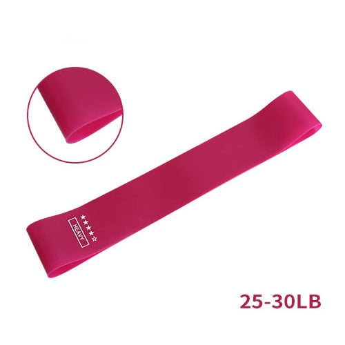 Elástico de Resistência Mini Band - 5 Níveis - A.S Foco