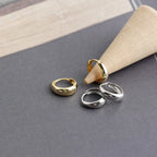 WANTME-Pendientes de aro góticos de plata de ley 925 para mujer.