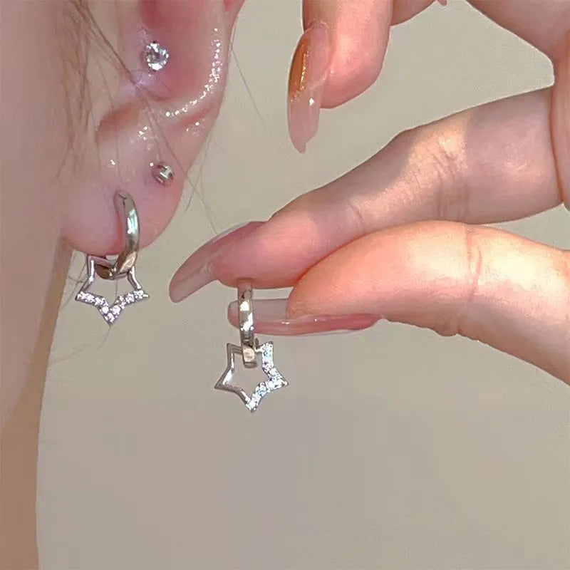 Hueco chapado en color plateado de tendencia.